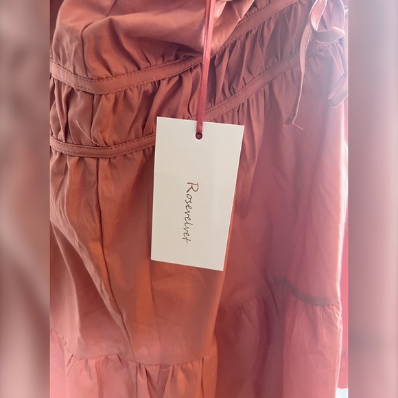 NWT Rosevelvet 🌹 Mauve Women’s Plus Mini Sundress - Picture 6 of 7